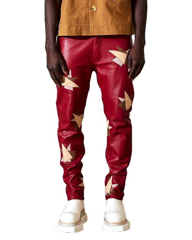 KEKUTA LEATHER PANTS