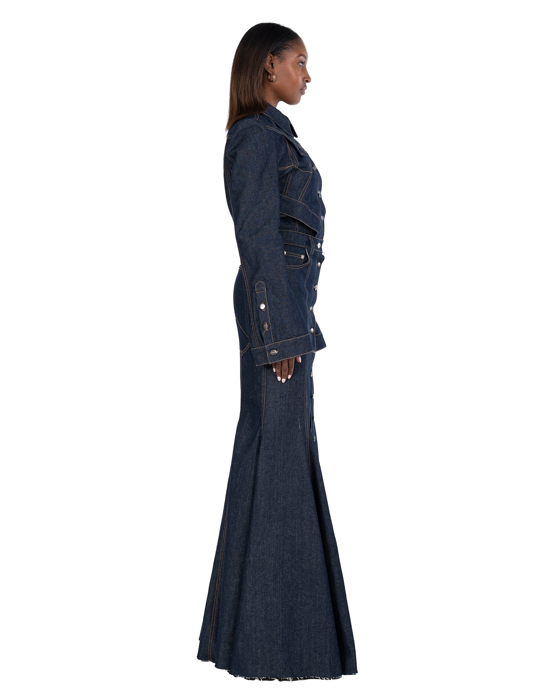 CONJOINED DENIM DRESS – JAGNE